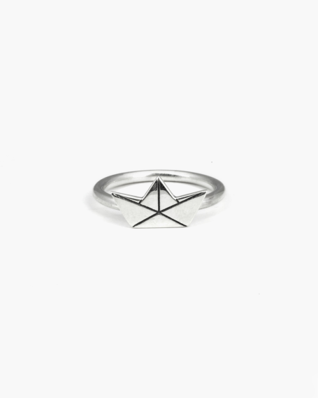 BAGUE ORIGAMI PETIT BATEAU