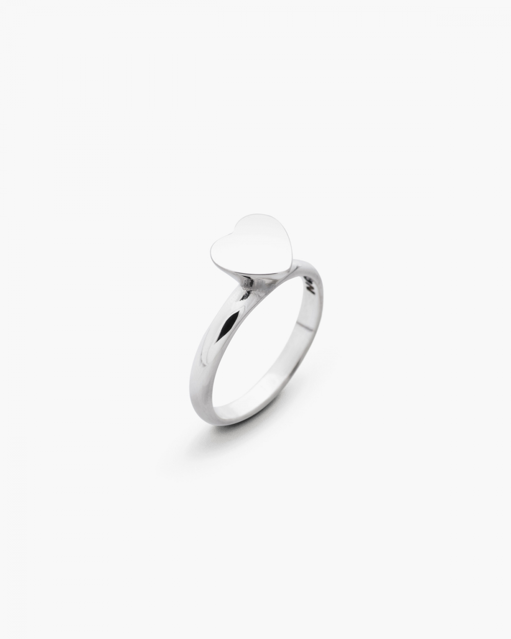 BAGUE SOLITAIRE CŒUR