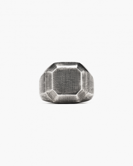 ANILLO OCTÁGONO EFECTO ANTIGUO