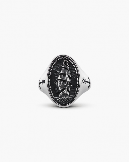 Rings SAILING SHIP SIGNET RING NOVE25