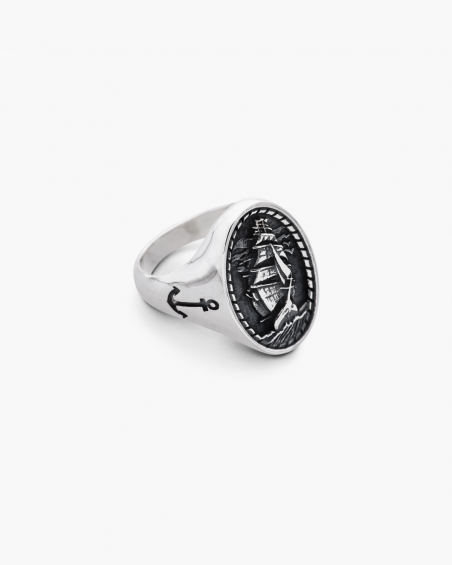 ANILLO CHEVALIER OVAL VELERO