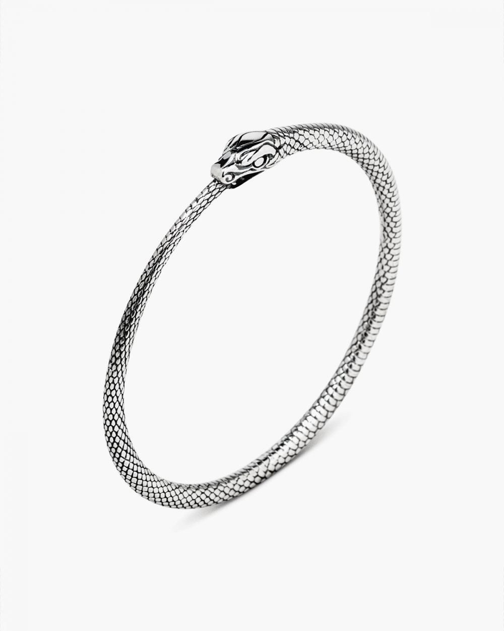 Bracciale Serpente Uroboro Argento Nove25