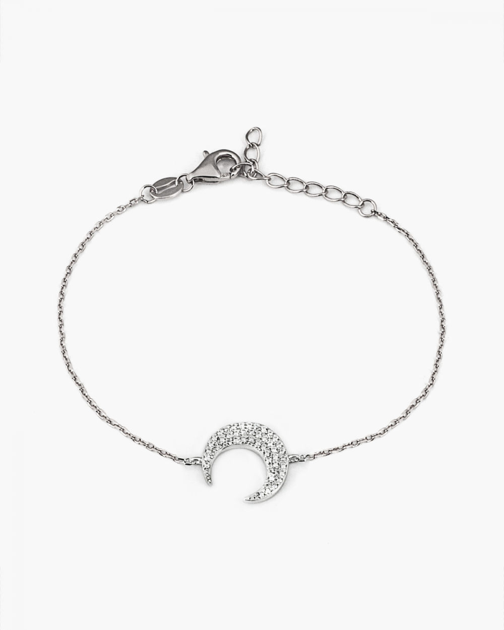 Bracciale Luna Zirconata Nove25