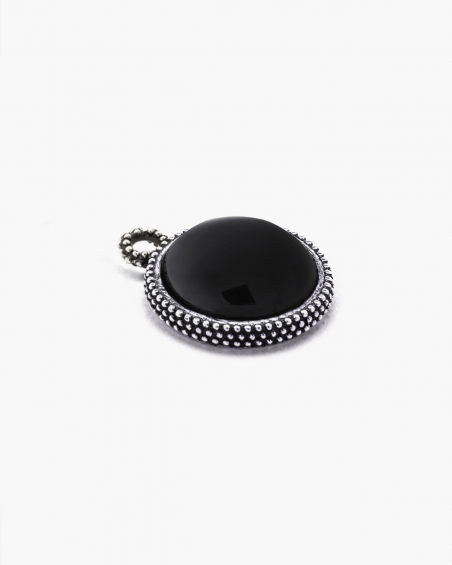 Pendants DOTTED ROUND ONYX PENDANT NOVE25