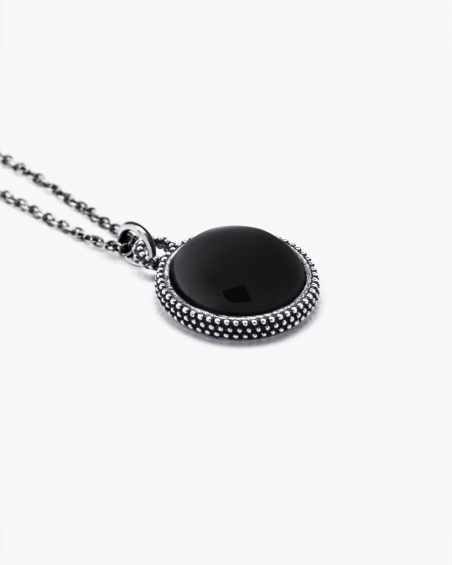 Pendants DOTTED ROUND ONYX PENDANT NOVE25