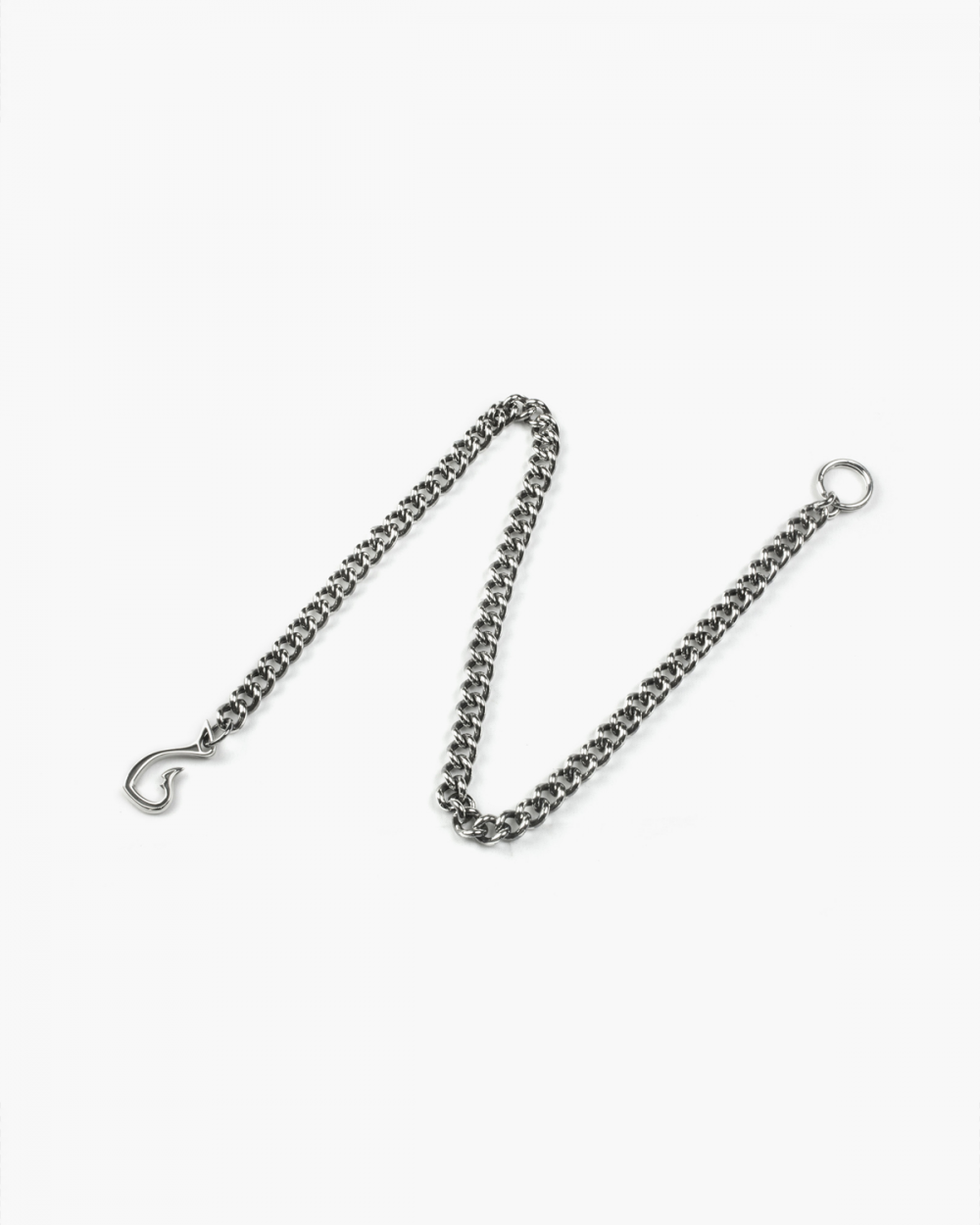 925 Sterling Silver Curb Wallet Chain