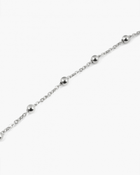 Accessories MINI ROSARY SILVER ANKLET NOVE25