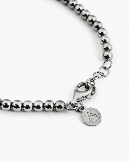 Ball Chain Silver Bracelet - PDPAOLA