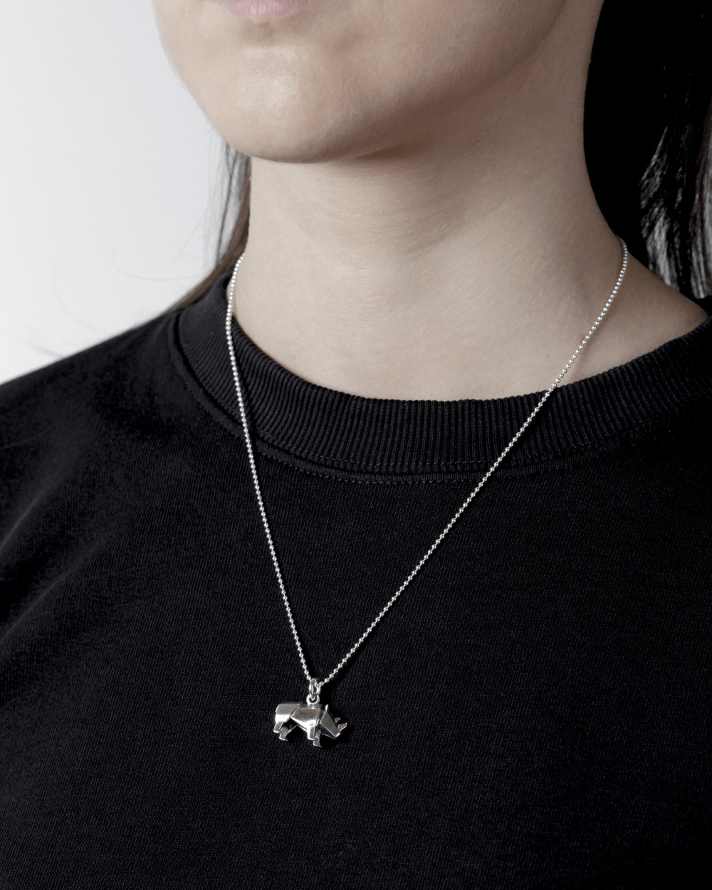 Pendants ORIGAMI RHINO PENDANT NOVE25