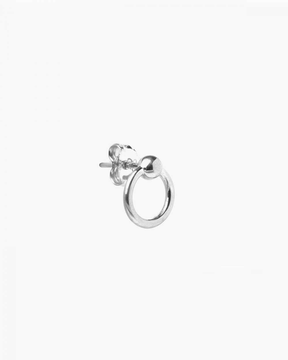 Earrings SILVER PIERCING SMALL LOBE SINGLE EARRING NOVE25