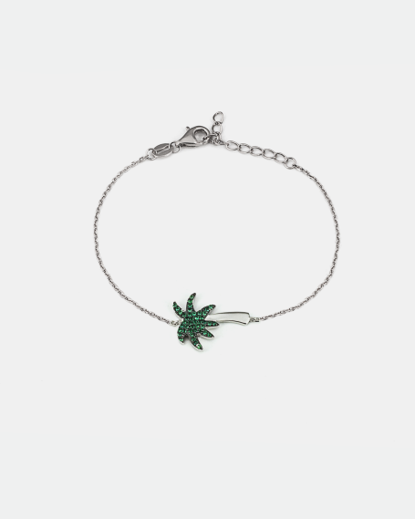 PULSERA PALMERA ZIRCONIA...