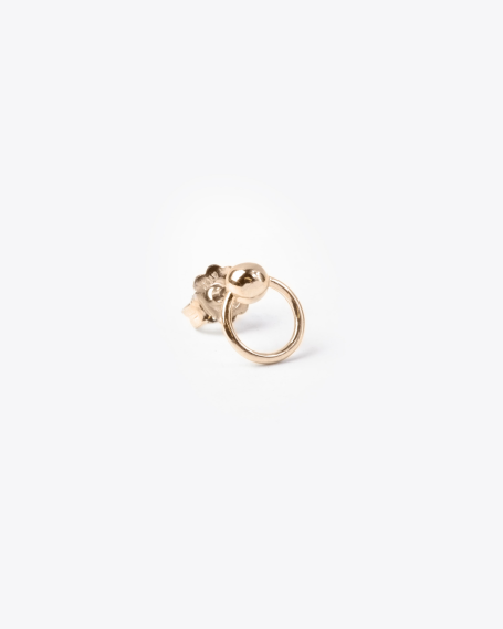 Earrings ROSE GOLD MINI PIERCING LOBE SINGLE EARRING NOVE25