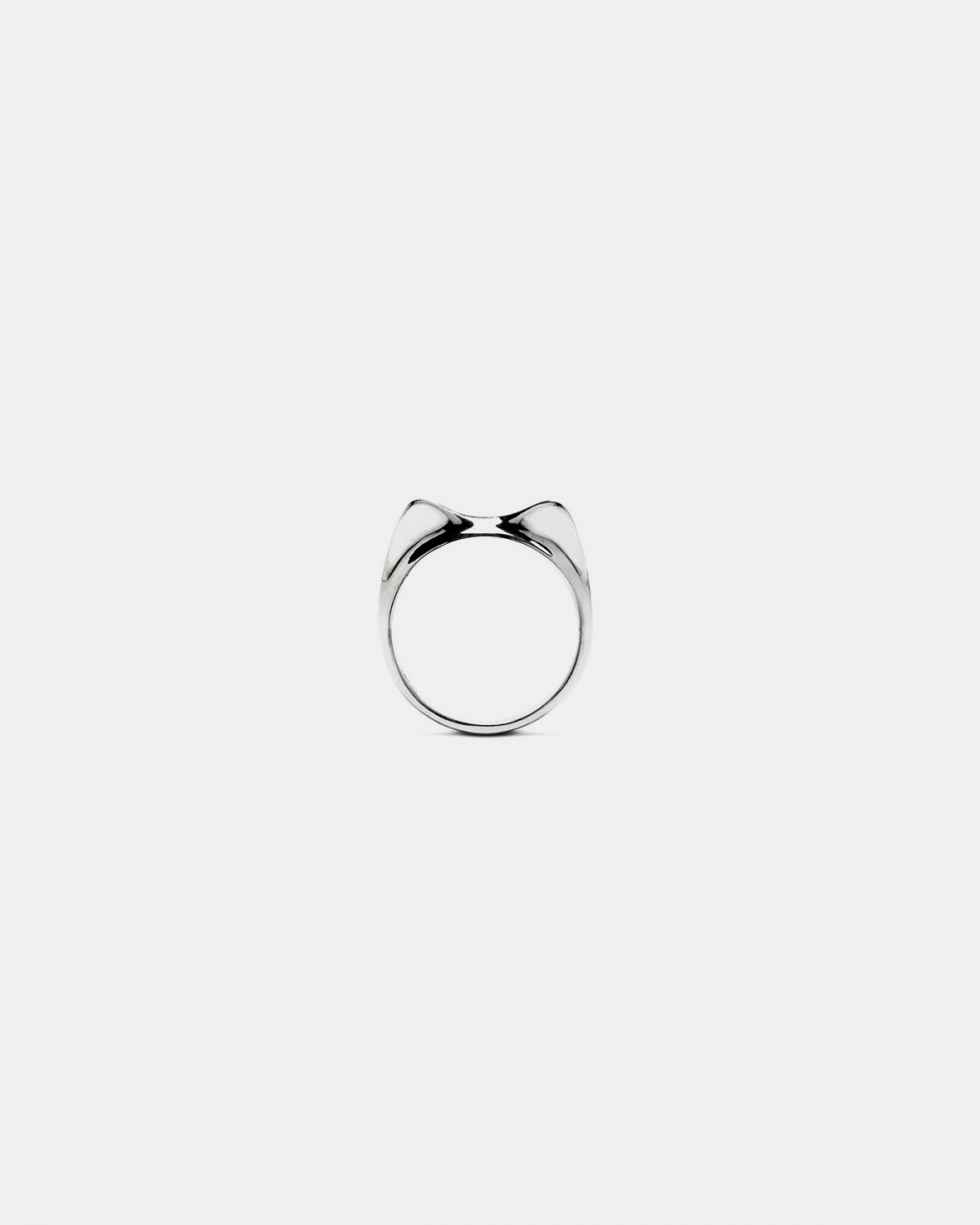 Cat Fever KITTEN FINE RING / POLISHED SILVER NOVE25