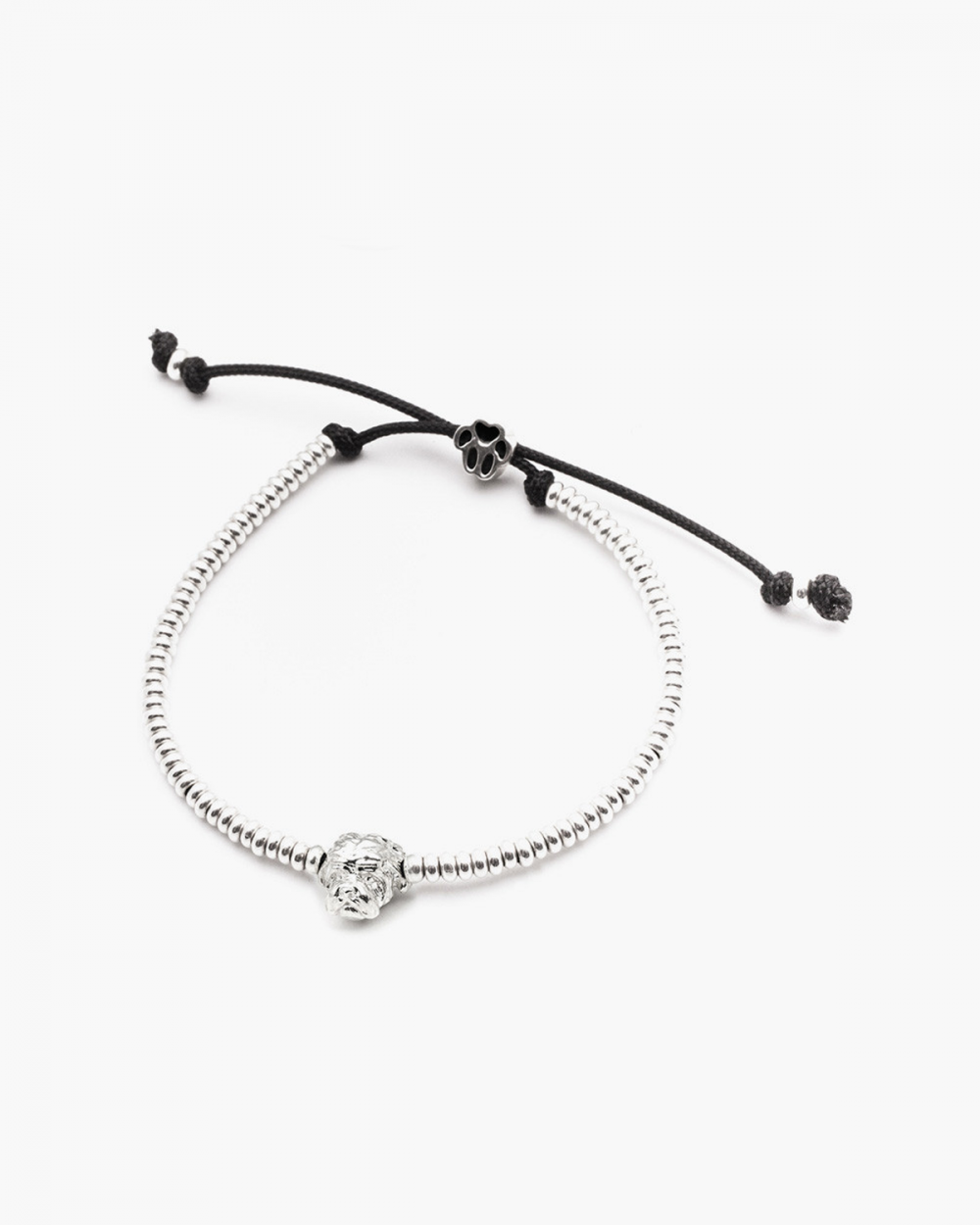 Dog Fever BRACCIALE TESTA MALTESE / ARGENTO LUCIDO NOVE25