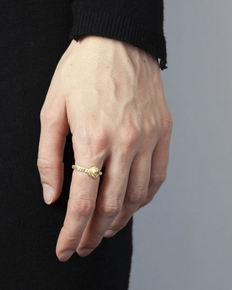 Rings YELLOW GOLD THE LOVERS FINE RING NOVE25