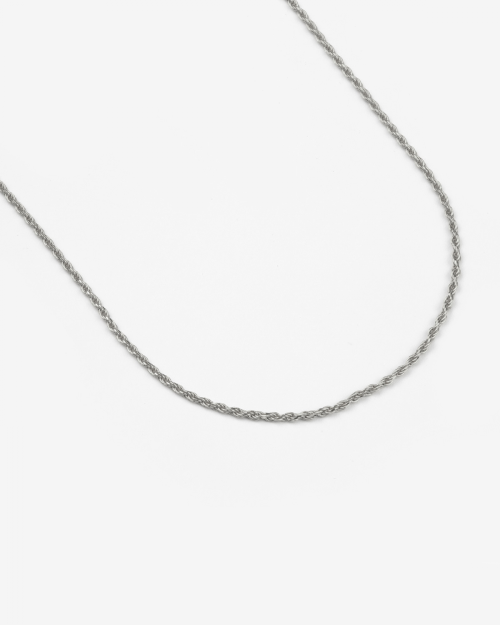 Necklaces SILVER DIAMOND TORCHON CHAIN 025 NOVE25