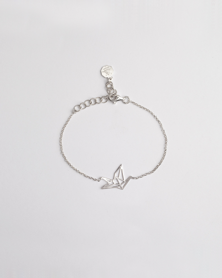 PULSERA ORIGAMI CISNE