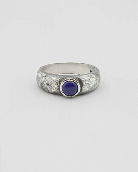 SILVER ANTIQUE ROMAN LAPIS BAND