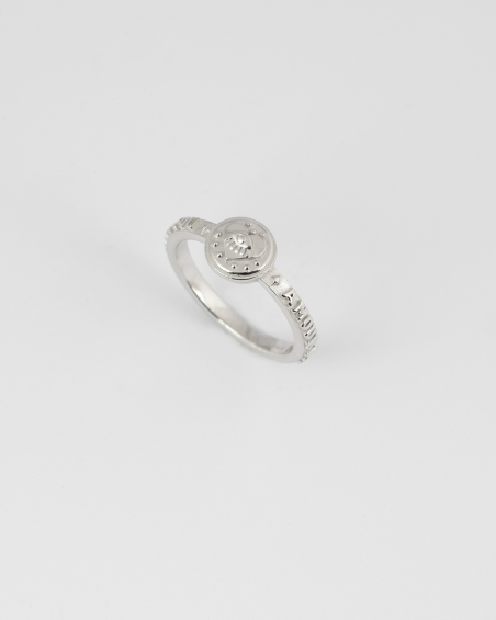 SILVER THE LOVERS FINE RING