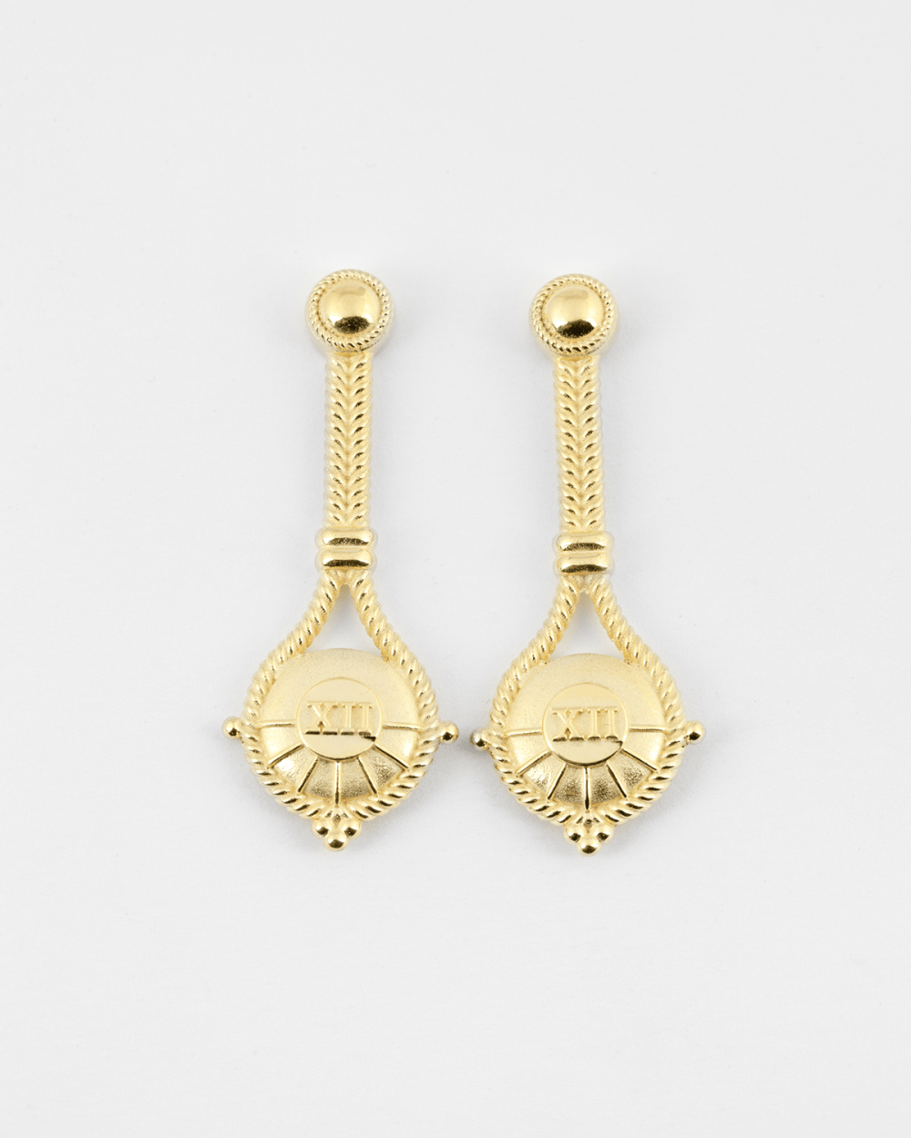 BOUCLES D’OREILLES PAIRE LE PENDU OR...