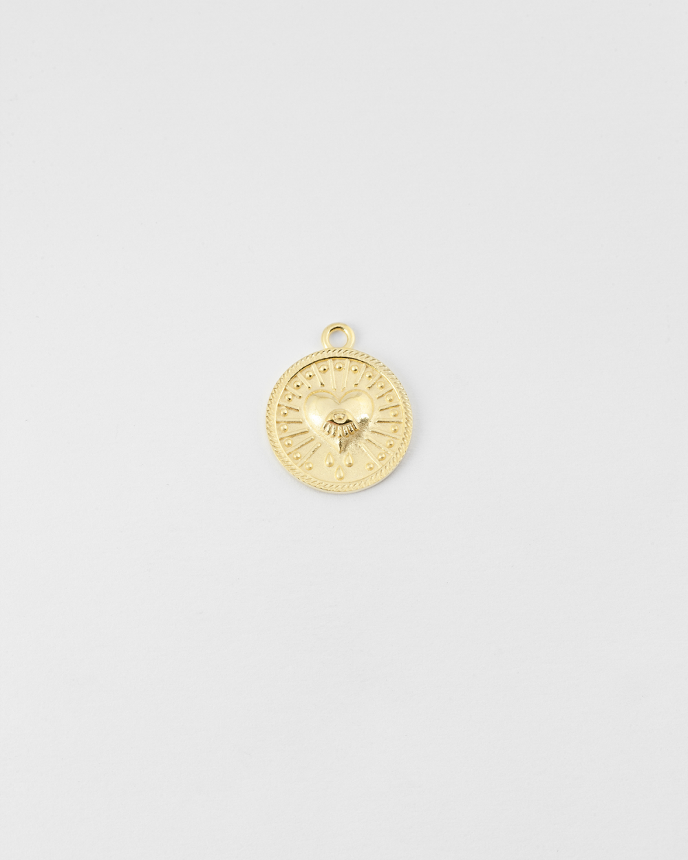 YELLOW GOLD THE LOVERS CHARM