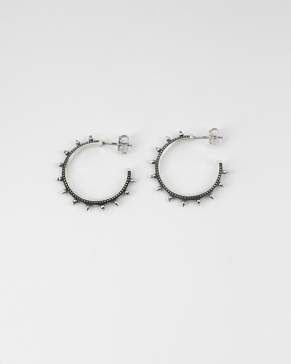 ethnic medium hoop pair earrings