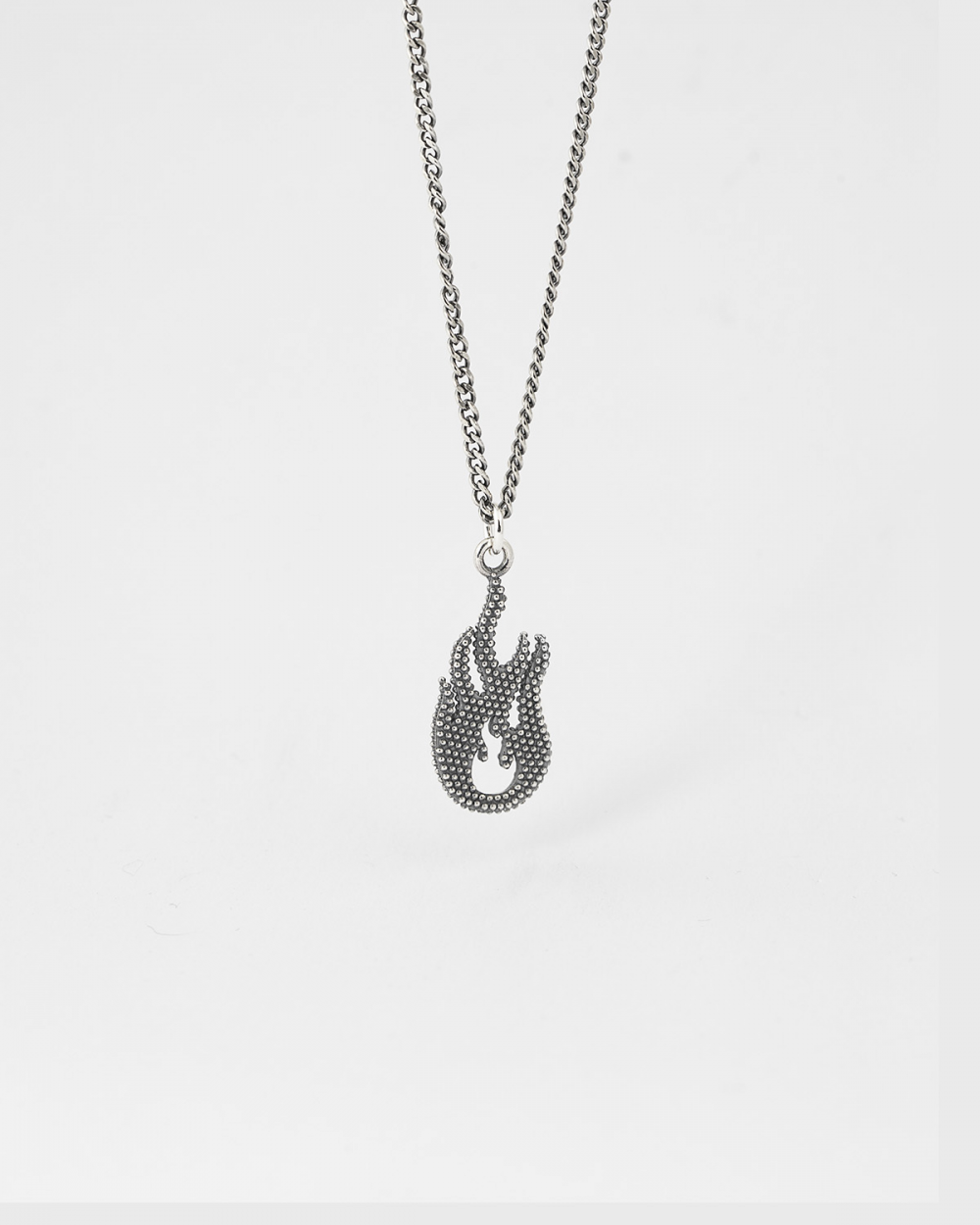 VOS DOTTED FLAME PENDANT NECKLACE G060 L60