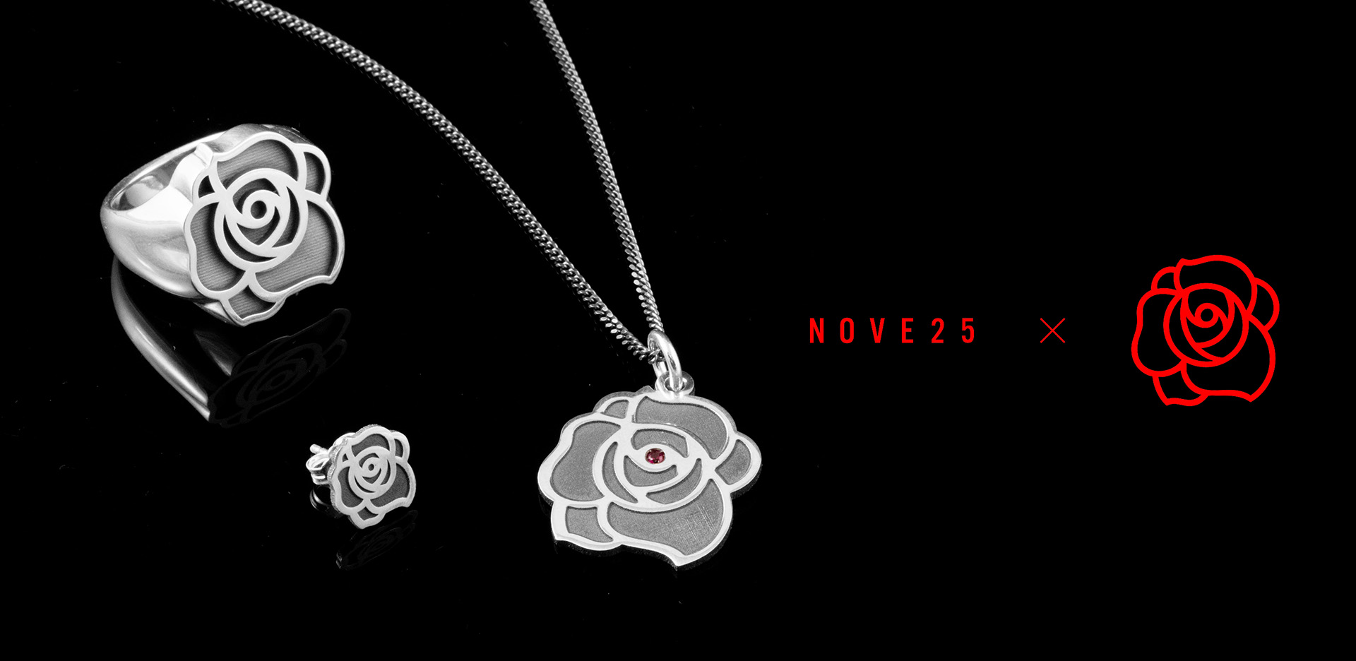 Nove25 X Erox Tattoo | Scopri la collezione di gioielli in argento 925 in collaborazione con l'artista milanese Erox