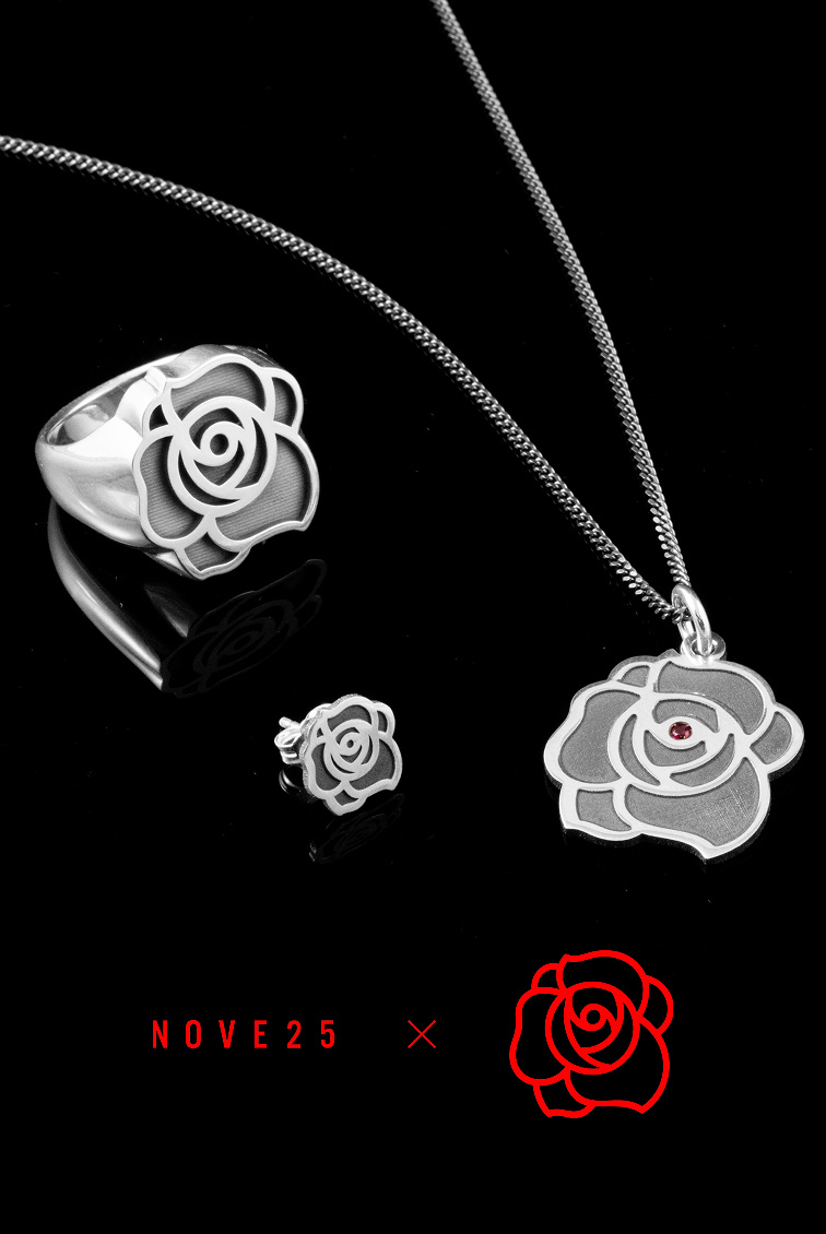 Nove25 X Erox Tattoo | Scopri la collezione di gioielli in argento 925 in collaborazione con l'artista milanese Erox