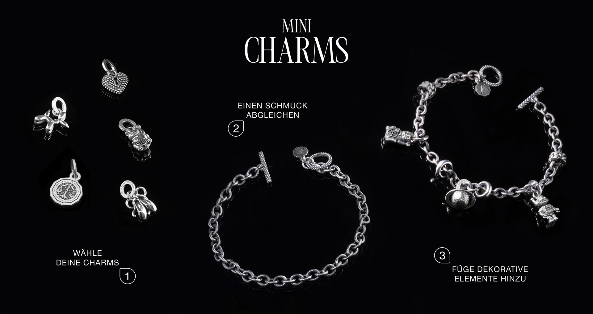 Crea il tuo gioiello unico con i Mini Charm Nove25 realizzati in argento sterling 925 Made in Italy