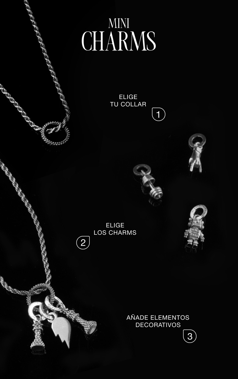 Crea il tuo gioiello unico con i Mini Charm Nove25 realizzati in argento sterling 925 Made in Italy