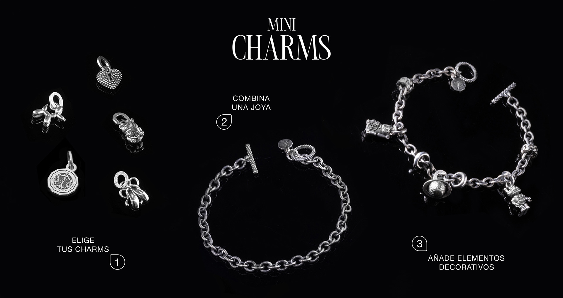 Crea il tuo gioiello unico con i Mini Charm Nove25 realizzati in argento sterling 925 Made in Italy