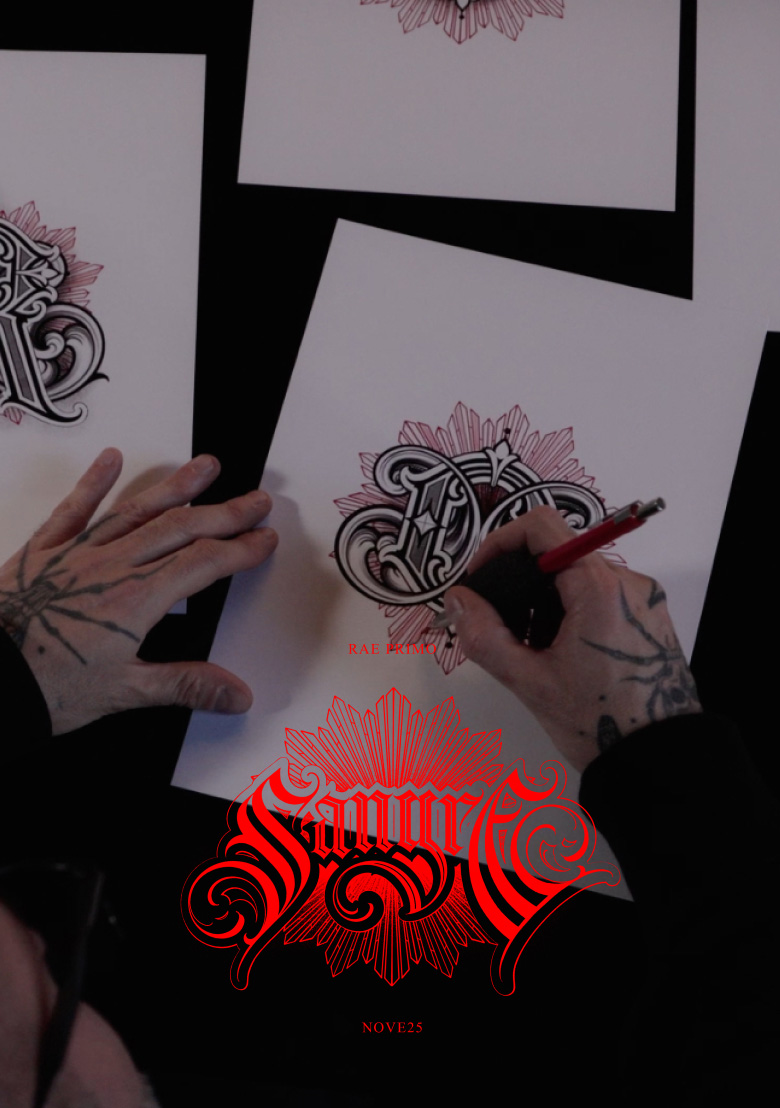 Sangre - Rae Primo X Nove25 | Scopri la collezione di gioielli in argento 925 in collaborazione con l'artista milanese Rae Primo