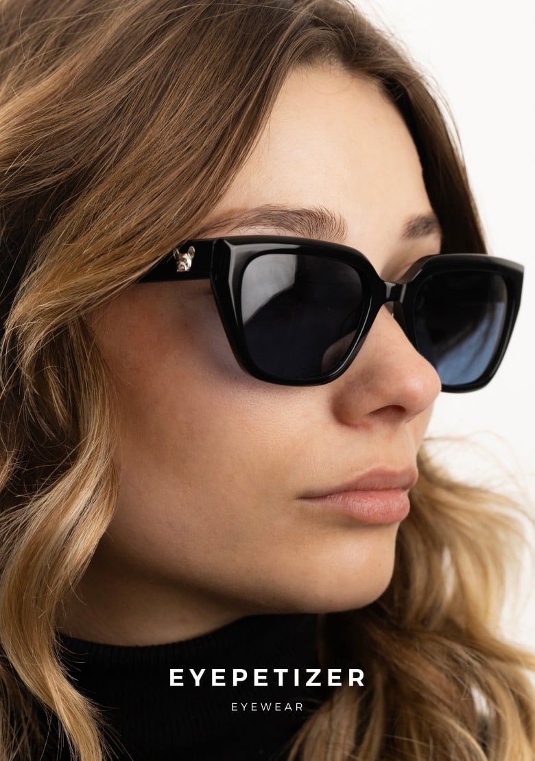 Eyepetizer X Nove25 | Una collaborazione esclusiva tanto quanto il prodotto nato, realizzato in serie limitata. Il volto di un French Bulldog realizzato in argento, incastonato su una montatura in acetato bold.