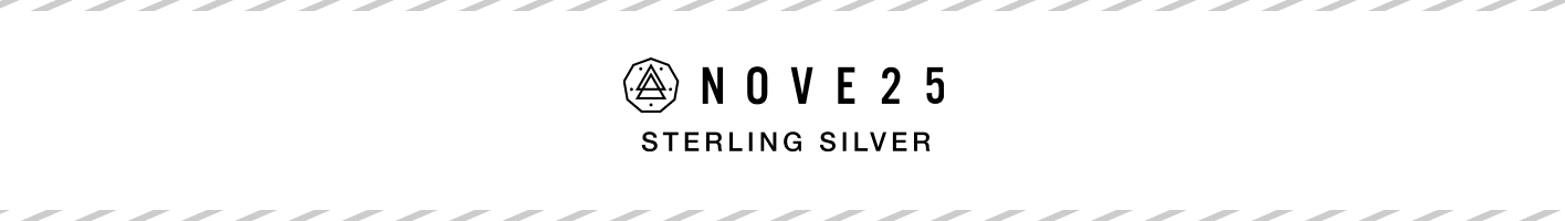 nove 25 sterling silver